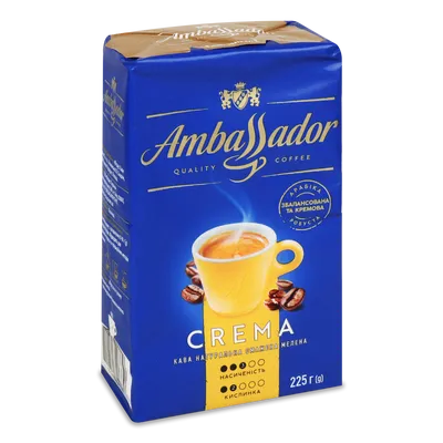 Кава мелена Ambassador Crema