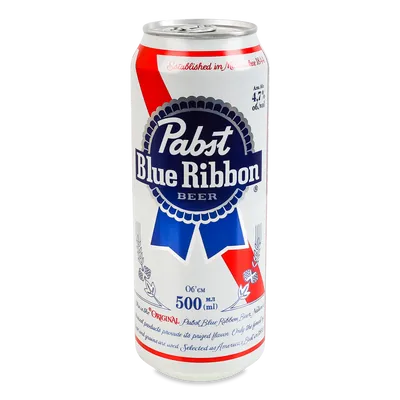 Pabst Blue Ribbon світле з/б