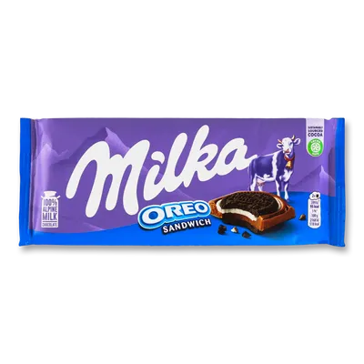 Шоколад Milka з Oreo