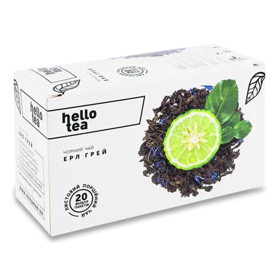 Чай чорний Hello Tea Ерл Грей