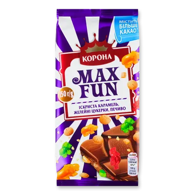 Шоколад Корона Max Fun