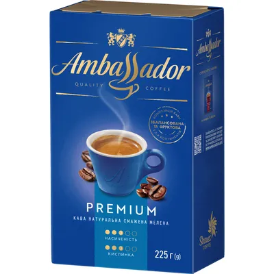Кава мелена Ambassador Premium