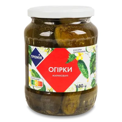 Огірки Премія мариновані