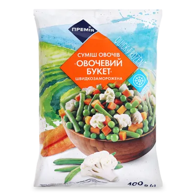 Суміш овочів Премія Овочевий букет
