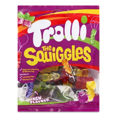 Цукерки Trolli Squiggles Бджоли