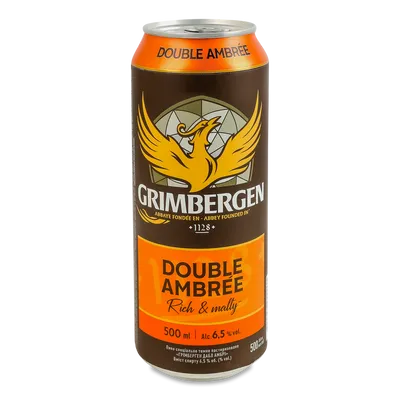 Пиво Grimbergen Double Ambree спеціальне темне