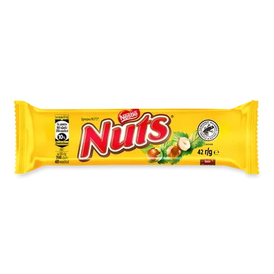 Батончик Nuts шоколадний