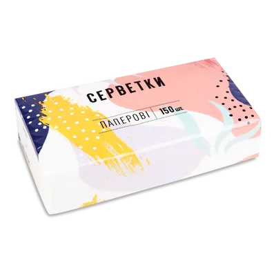 Серветки паперові Повна Чаша Мікс