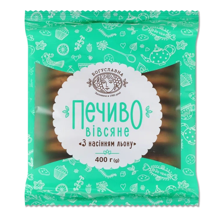 Печиво Богуславна з льоном