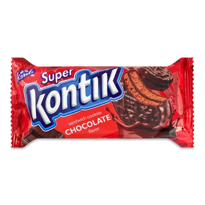 Печиво Konti Super Kontik зі смаком шоколаду