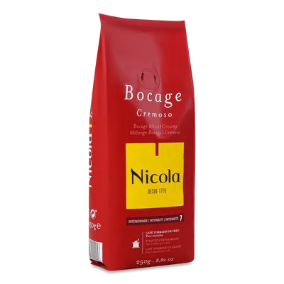 Кава зернова Nicola Bocage cremoso