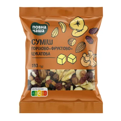 Суміш Повна Чаша горіхово-фруктово-цукатова