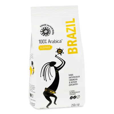 Кава зернова Бразилія
