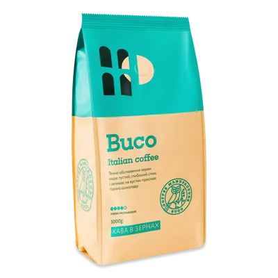 Кава зернова Buco Italian coffee