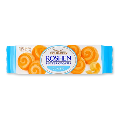 Печиво Roshen Butter Cookies з маслом класичне