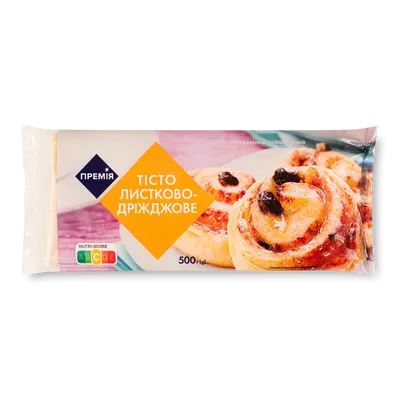 Тісто Премія листкове-дріжджове