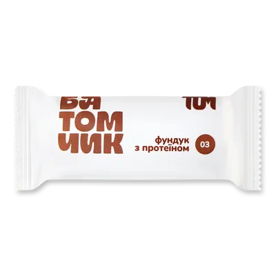 Батончик Том фундук з протеїном