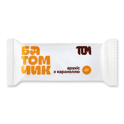 Батончик Том арахіс з карамеллю