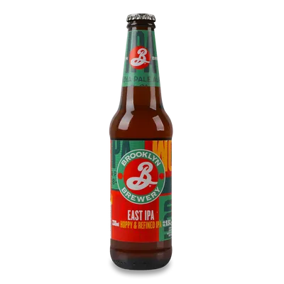 Пиво Brooklyn Brewery East IPA Hoppy&Refined світле