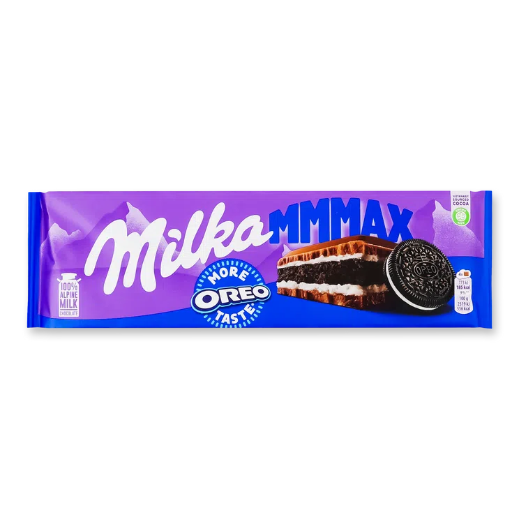 Шоколад Milka з Oreo