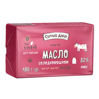 Масло солодковершкове Ситий двір екстра 82%