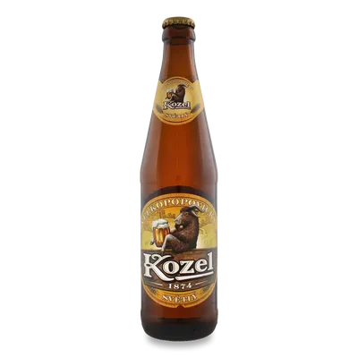 Пиво Velkopopovitsky Kozel світле