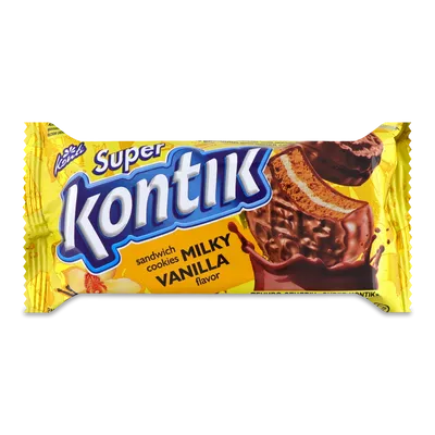 Печиво Konti Super Kontik з молочно-ванільним смаком