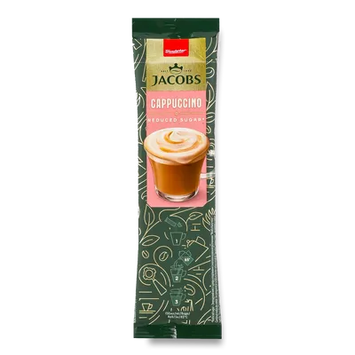 Напій кавовий Jacobs 3в1 Cappuccino зі зменшеним цукром